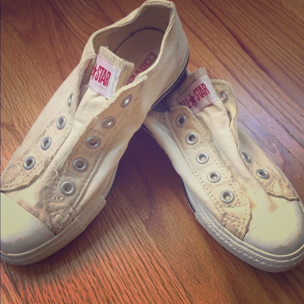 Converse All Star laceless sneakers